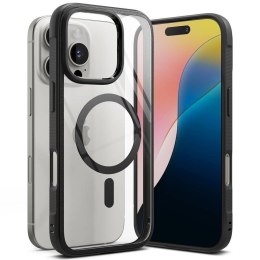 Etui IPHONE 16 PRO MAX Ringke Fusion Bold Magnetic Magsafe czarne