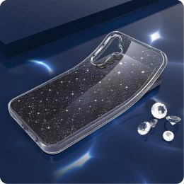 Etui SAMSUNG GALAXY A16 Tech-Protect Flexair Glitter transparentne