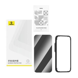 Szkło Hartowane IPHONE 15 PRO Baseus Privacy Tempered Glass 2-pack Prywatyzujące