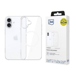 Etui IPHONE 16 3mk Clear Magcase transparentne