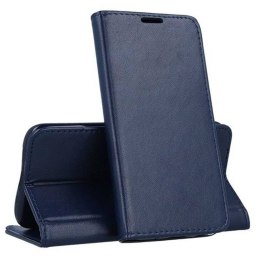 Etui MOTOROLA MOTO G54 5G Portfel z Klapką Skóra Ekologiczna Kabura Magnet Book granatowe