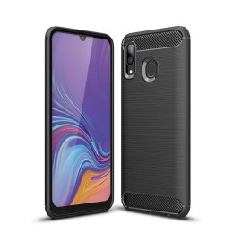 Etui SAMSUNG GALAXY A40 Nexeri Carbon Pancerne czarne