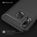 Etui SAMSUNG GALAXY A40 Nexeri Carbon Pancerne czarne