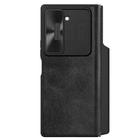 Etui SAMSUNG GALAXY Z FOLD 6 Nillkin Qin Pro Leather czarne