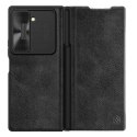 Etui SAMSUNG GALAXY Z FOLD 6 Nillkin Qin Pro Leather czarne