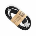 Kabel 0,8m USB - micro USB Złącze 8mm Reverse czarny