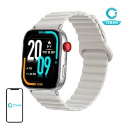 Smartwatch Colmi C8 Max z magnetycznym paskiem (Srebrny)