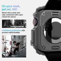 Etui APPLE WATCH 10 (46MM) Spigen Rugged Armor Dark szare