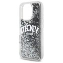 Etui IPHONE 16 PRO DKNY Hardcase Liquid Glitter Arch Logo (DKHCP16LLBNAEK) czarne