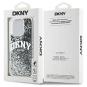 Etui IPHONE 16 PRO DKNY Hardcase Liquid Glitter Arch Logo (DKHCP16LLBNAEK) czarne