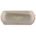 Guess słuchawki Bluetooth GUTWSC2MCDSD TWS + stacja dokująca złoty/gold Elongated Metalic Printed Logo