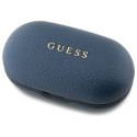 Guess słuchawki Bluetooth GUTWSPGTSPSB TWS + stacja dokująca niebieski/blue Grained Classic Logo