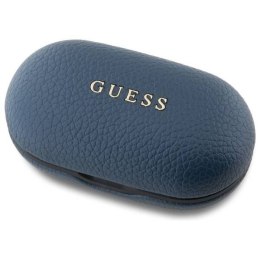 Guess słuchawki Bluetooth GUTWSPGTSPSB TWS + stacja dokująca niebieski/blue Grained Classic Logo