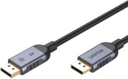 Kabel DisplayPort Unitek 1.4 8k 60hz, 4k 240hz, HD 1,5m