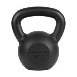 Kettlebell żeliwny 18kg, REBEL ACTIVE