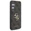 Oryginalne Etui SAMSUNG GALAXY S24 FE Guess Hardcase 4G Big Metal Logo (GUHCS24FE4GMGBR) brązowe