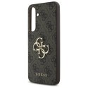 Oryginalne Etui SAMSUNG GALAXY S24 FE Guess Hardcase 4G Big Metal Logo (GUHCS24FE4GMGBR) brązowe