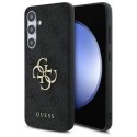 Oryginalne Etui SAMSUNG GALAXY S24 FE Guess Hardcase 4G Big Metal Logo (GUHCS24FE4GMGGR) szare