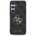 Oryginalne Etui SAMSUNG GALAXY S24 FE Guess Hardcase 4G Big Metal Logo (GUHCS24FE4GMGGR) szare