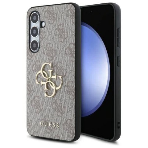 Oryginalne Etui SAMSUNG GALAXY S24 FE Guess Hardcase 4G Big Metal Logo (GUHCS24FE4GMGPI) różowe