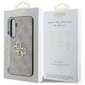 Oryginalne Etui SAMSUNG GALAXY S24 FE Guess Hardcase 4G Big Metal Logo (GUHCS24FE4GMGPI) różowe