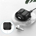 Etui APPLE AIRPODS 4 Tech-Protect Carbonox czarne