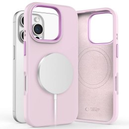 Etui IPHONE 16 PRO Tech-Protect Silicone Pure MagSafe Pink Pearl