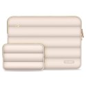 Etui LAPTOP 13" - 14" Tech-Protect Puffy piaskowe