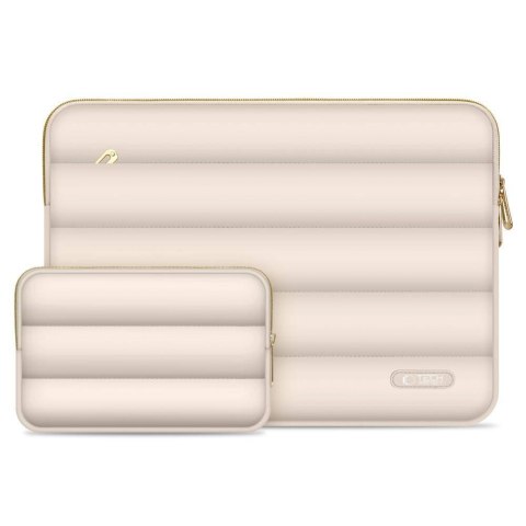 Etui LAPTOP 13" - 14" Tech-Protect Puffy piaskowe