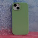 Etui IPHONE 13 Solid Silicone jasnozielone