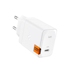 Ładowarka sieciowa SPIGEN ArcStation Pro GaN-651, 1x USB-C, 65W + kabel USB-C biała