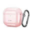 Etui do APPLE AIRPODS 4 Tech-Protect Flexair Baby różowe