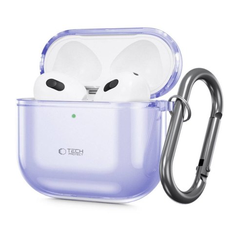 Etui do APPLE AIRPODS 4 Tech-Protect Flexair fioletowe