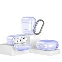 Etui do APPLE AIRPODS 4 Tech-Protect Flexair fioletowe