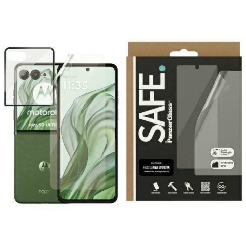 Szkło Hartowane 5D MOTOROLA RAZR 50 SAFE by PanzerGlass Screen Protector Ultra-Wide Fit (SAFE95959)