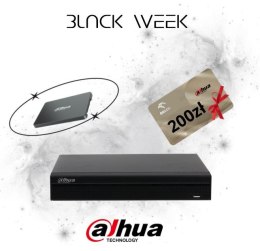 Zestaw Rejestrator IP Dahua NVR4104HS-P-4KS3 + Gratis