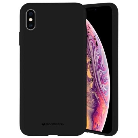 MERCURY SILICONE CASE SAMSUNG A03S BLACK / CZARNY