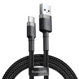 KABEL BASEUS CAFULE USB/USB-C 2A 3M GREY/BLACK