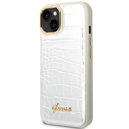 GUESS IPHONE 14 PLUS CROCO COLLECTION GUHCP14MHGCRHS SREBRNY/SILVER