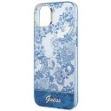 GUESS IPHONE 14 PLUS PORCELAIN COLLECTION GUHCP14MHGPLHB NIEBIESKI/BLUE