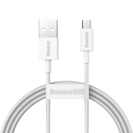 KABEL BASEUS SUPERIOR USB/MICRO USB 2A 1M BIAŁY/WHITE