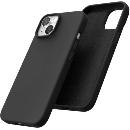 MERCURY SILICONE CASE IPHONE 15 PRO MAX (6.7), BLACK / CZARNY