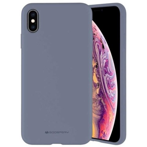 MERCURY SILICONE CASE IPHONE 14 (6.1), LAVENDER GRAY / LAWENDOWY