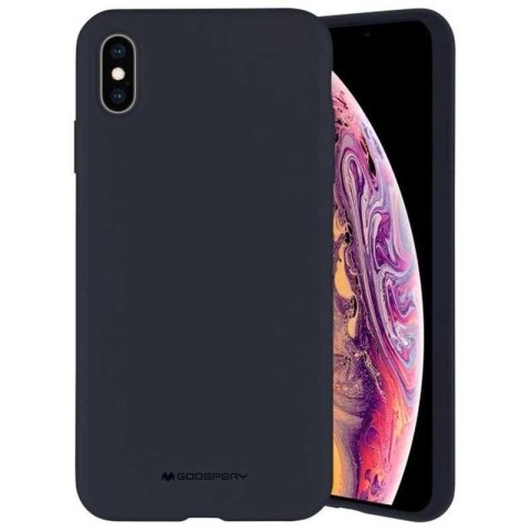 Mercury Silicon Case iPhone 16 (6.1), NAVY / GRANATOWY