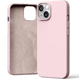 Mercury Silicon Case iPhone 16 Pro (6.3), PINK SAND / PUDROWY RÓZ