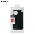 MERCURY SILICONE CASE IPHONE 15 PRO (6.1), BLACK / CZARNY