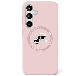 KARL LAGERFELD SAMSUNG S25 ULTRA MAGSAFE KLHMS25LSKCHTCP DOUBLE HEADS PINK