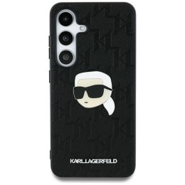 KARL LAGERFELD SAMSUNG S25 ULTRA MONOGRAM KLHCS25LPGKLKIPK HEAD PIN BLACK