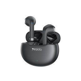 Yesido Słuchawki TWS21 Bluetooth 5.3 BLACK / CZARNY