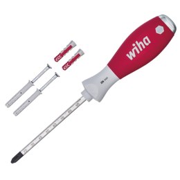 WYBIJAK OTWORÓW Z WKRĘTAKIEM KRZYŻAKOWYM PH2 WH-SOFTFINISH/41289 WIHA